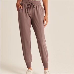 Abercrombie & Fitch Travel Brown Joggers